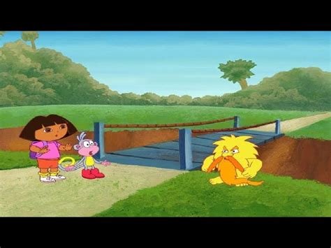 dora the explorer dora in troll land|dora and the troll bridge.